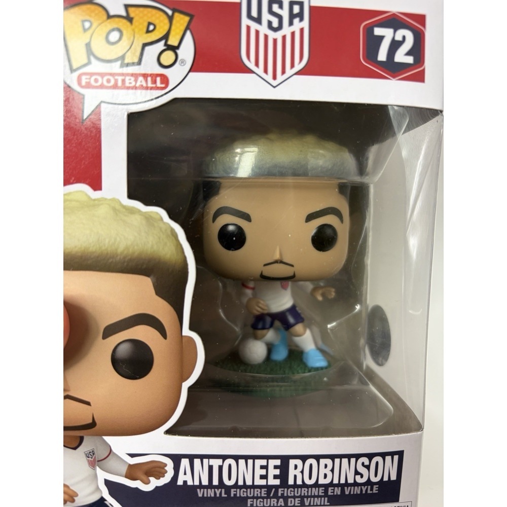 FUNKO POP! ANTONEE ROBINSON WORLD CUP 2026 TEAM USA #72 VINYL FIGURE w/PROTECTOR